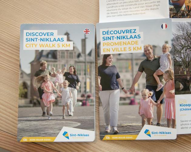 Sint-Niklaas verwelkomt bezoekers nu ook in het Frans en het Engels